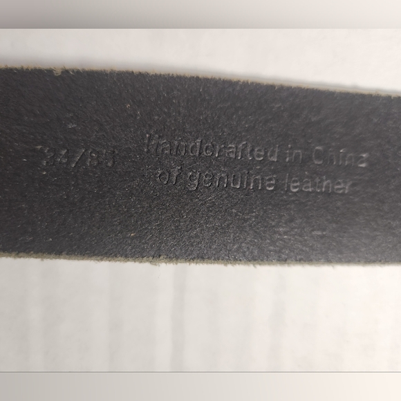 Men's Tommy Hilfiger Black Belt Premium Design - Picture 3 of 3